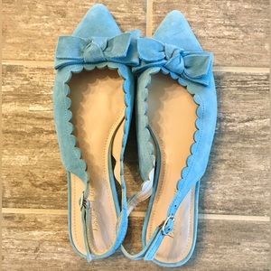 2 PAIRS- Essex Lane Taliah Slingback Flats Sz. 6.5